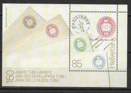 Sonderblock 1648 Tübli Briefe ** 7.9.2017