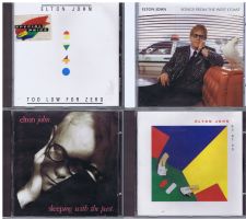 Auswahl an Elton John CDs: CHF 2.90 je Titel