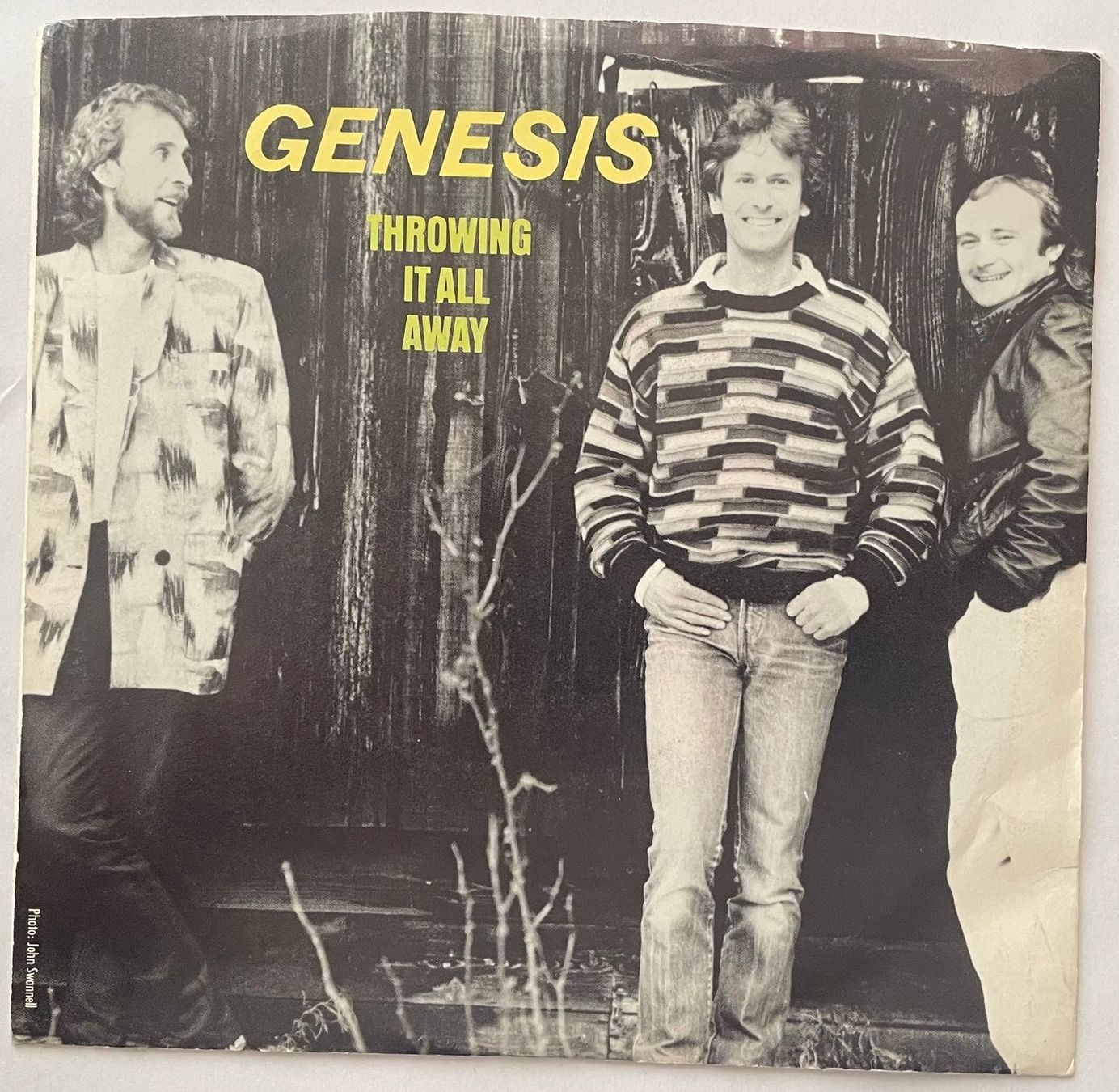 Schallplatten: 7", Genesis, Throwing it all away, USA – Gebraucht aus Kleinlützel von Vinylspezi