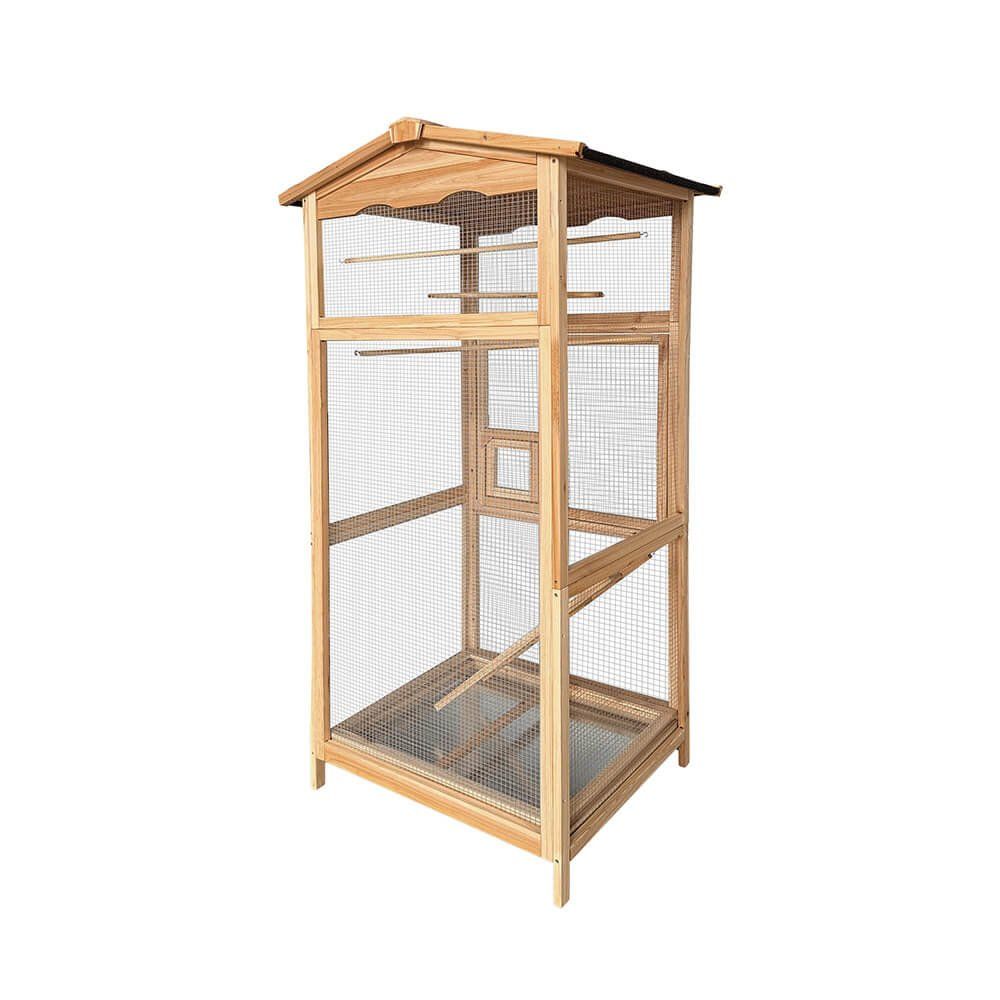 Casette per uccelli: Vogelkäfig PACO aus Holz - 89x176cm – Nuovo e nell'imballaggio originale da Wallenwil venduto da toesstal-vertrieb 3