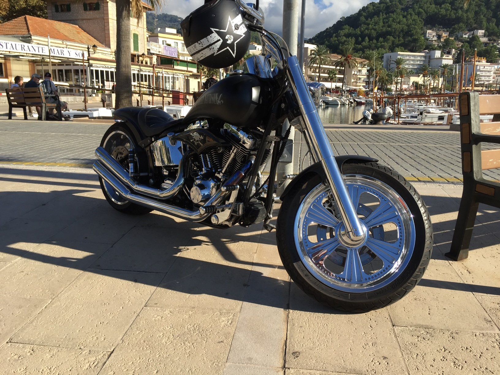 Harley-Davidson Chopper: Harley Davidson FXST - Custombike, 100 th Anniversary – Gebraucht aus Schwyz von alfred067 2