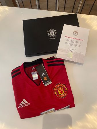Manchester United signiertes Trikot aus Saison 18/19 Frauen