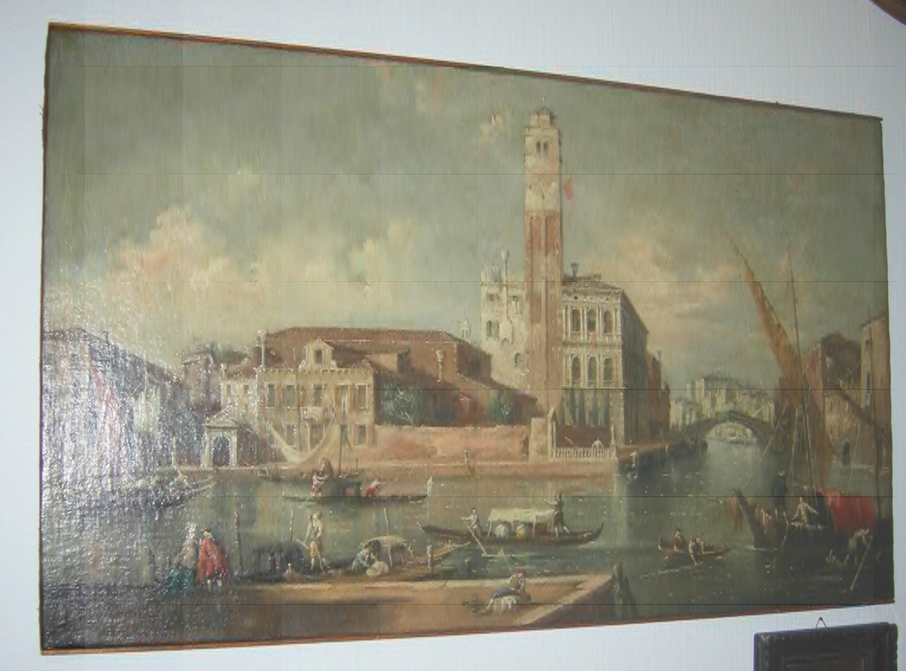 Dipinti: Dipinto antico Venezia cm.60x100 – Usato da Lugano venduto da Maurizio_Collector 2
