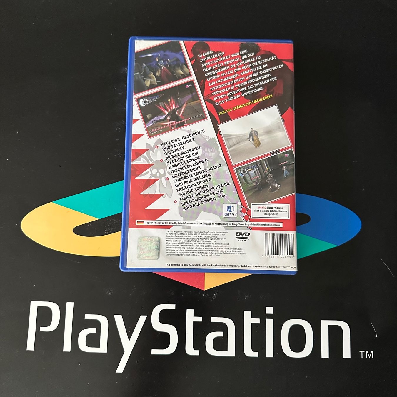 Sony Giochi: Code of the Samurai für Sony PlayStation PS2 – Usato da Kestenholz venduto da Mad18 1