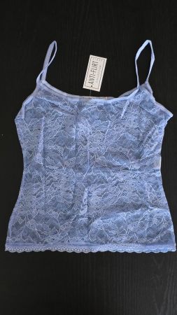 ​🏷️ Anti-Flirt Paris Transparentes Spitzen-Top (1) Babyblau