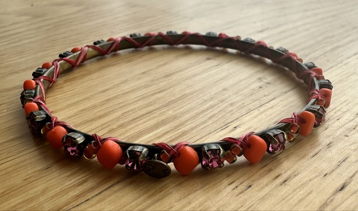 Bracciali & Braccialetti: Konplott Orange & Purple Crystal Bangle Bracelet – Nuovo (secondo la descrizione) da Stäfa venduto da gra_d5rt 1