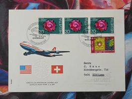 CL34 Enveloppe + Timbre Suisse 1971