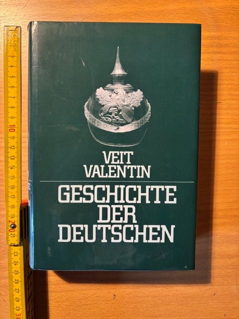 Livres: Veit Valentin: "Geschichte der Deutschen" – D'occasion à Seon par retep012