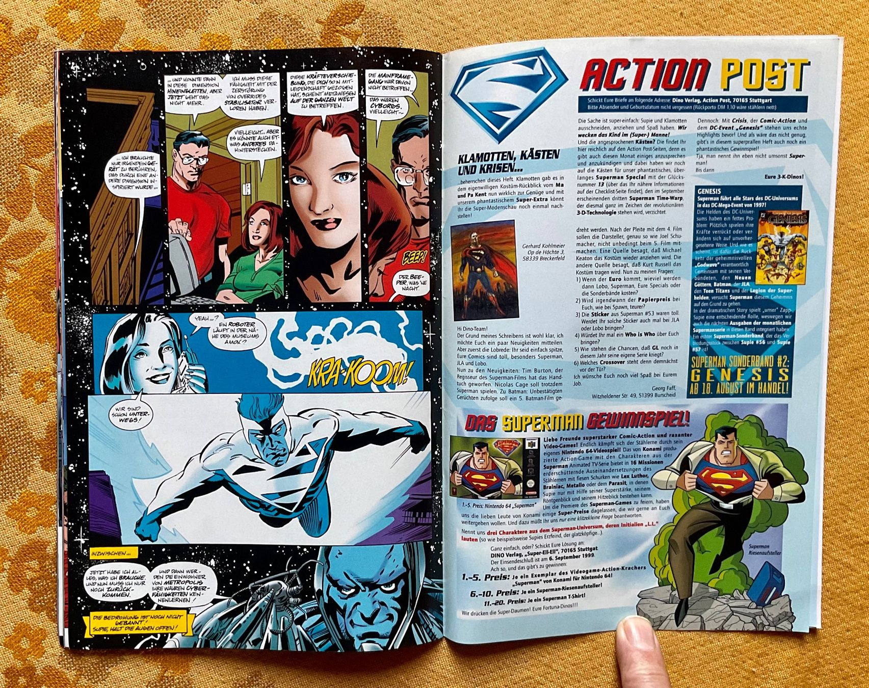 Fumetti: Superman Heft Nr 56 von 1999 – Usato da Endingen venduto da nathan05 7
