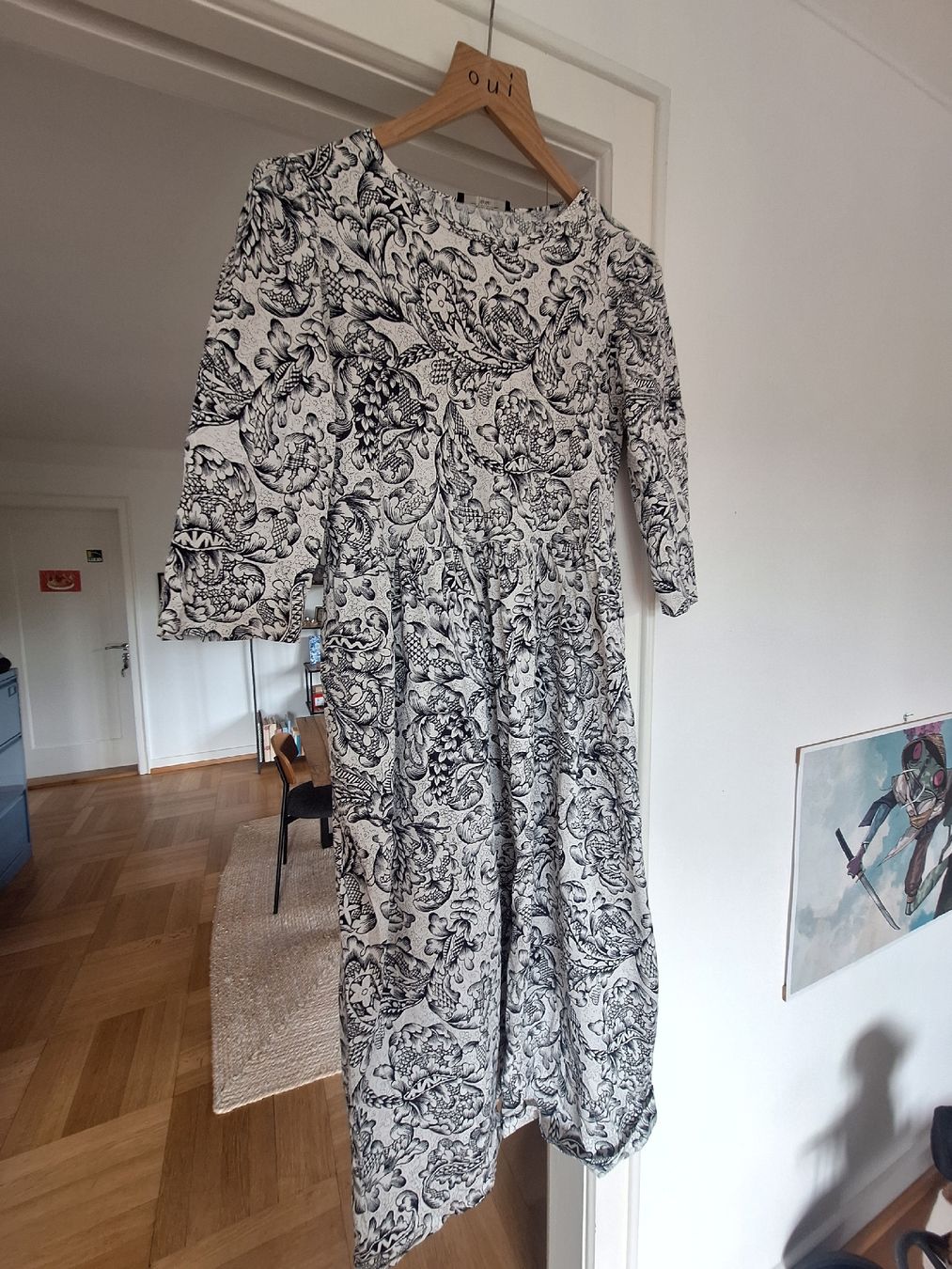 Max Mara Vestiti: Weekend MaxMara Kleid mit Blumenmuster Gr. 38 – Usato da Luzern venduto da j.p