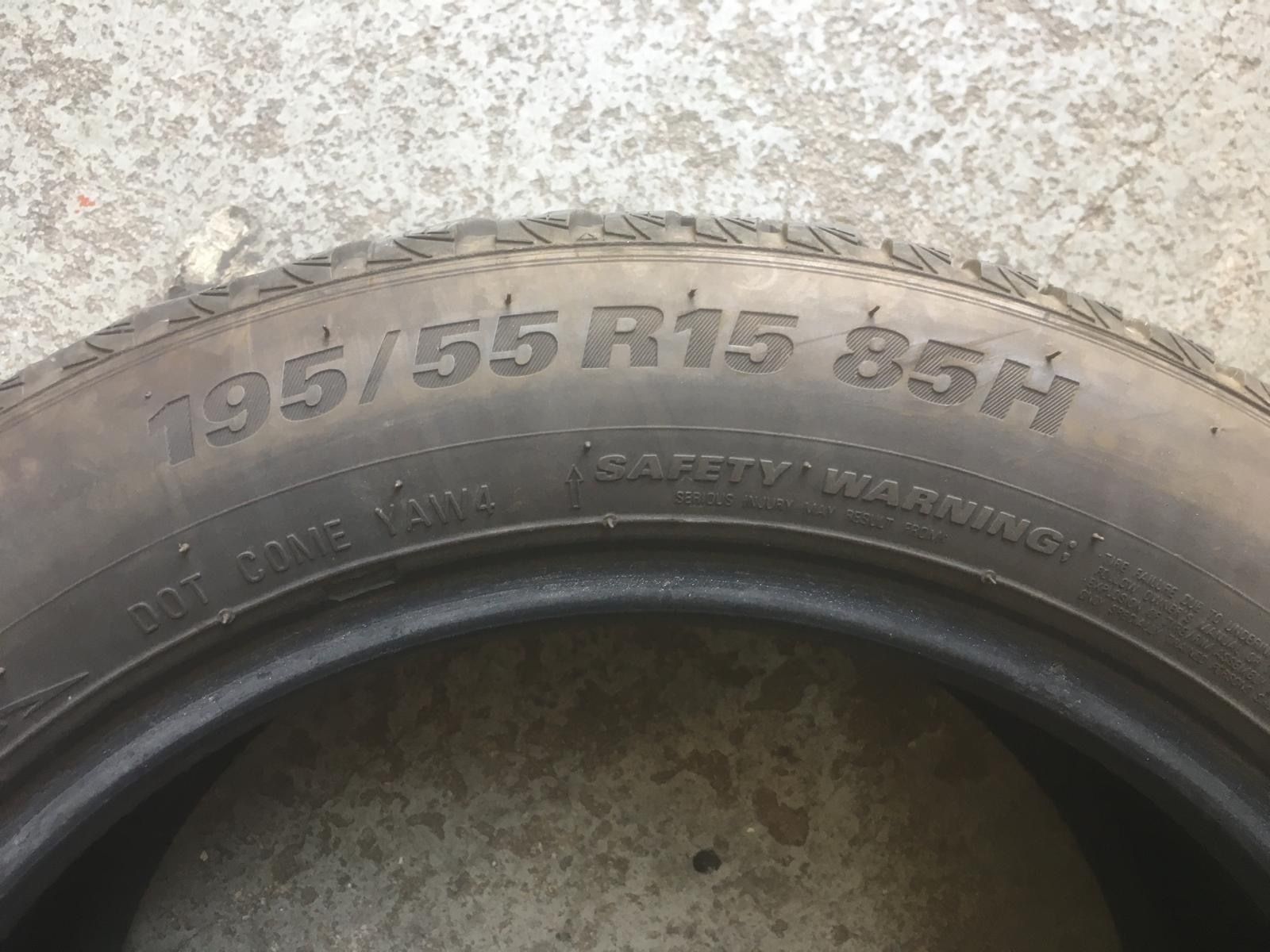 Pneus & Roues: Winterpneu's 2 Stk. 195 / 55 / 15 – D'occasion à Frauenfeld par stern081 3