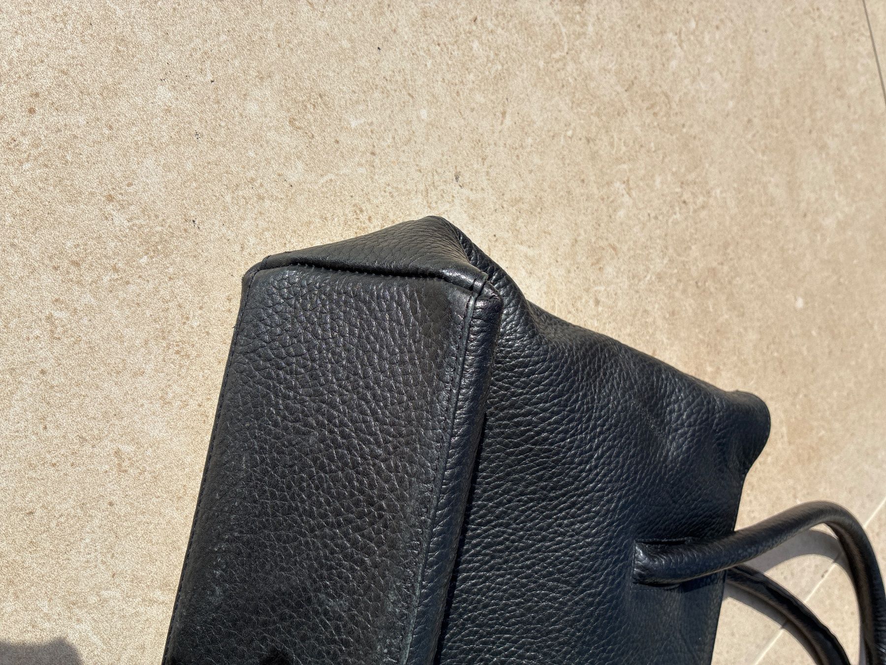 Navyboot Borse da donna: Damentasche schwarz Leder von Navyboot – Usato da Bettlach venduto da Brissoni 5