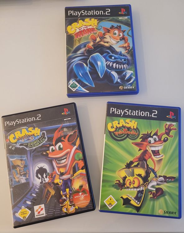 playstation 2 игра crash