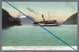 Treib. Dampfschiff 'Schiller'.