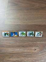 Lot de 5 Pins Pro Juventute 1992 en métal, Swiss Made