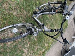 E-Bike E-City grau mit Samsung Akku gebraucht