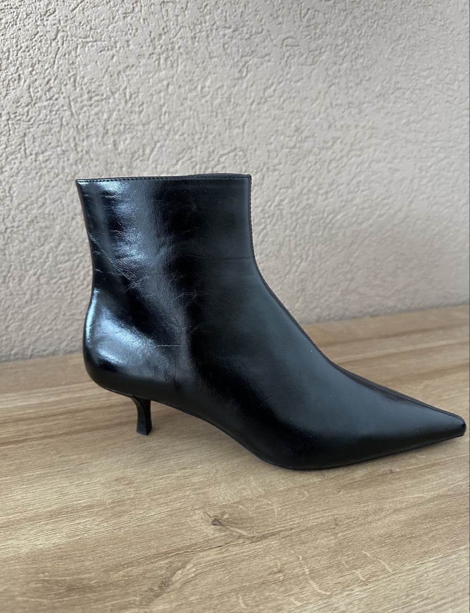 Mango Scarpe da donna: Schwarze Stiefeletten mit Absatz  – Nuovo e nell'imballaggio originale da Muttenz venduto da dan_zfh7