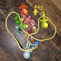 Nostalgie-Sammel-Schnuller aus den 90ern Vintage / Retro