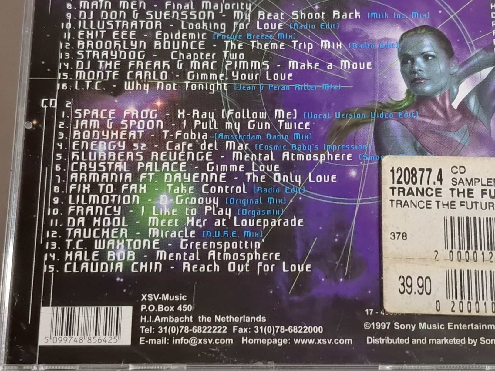 CDs: TRANCE THE FUTURE - Tomorrow's Dance Hits (2CD) – Gebraucht aus Wichtrach von LuckyLuke69 3