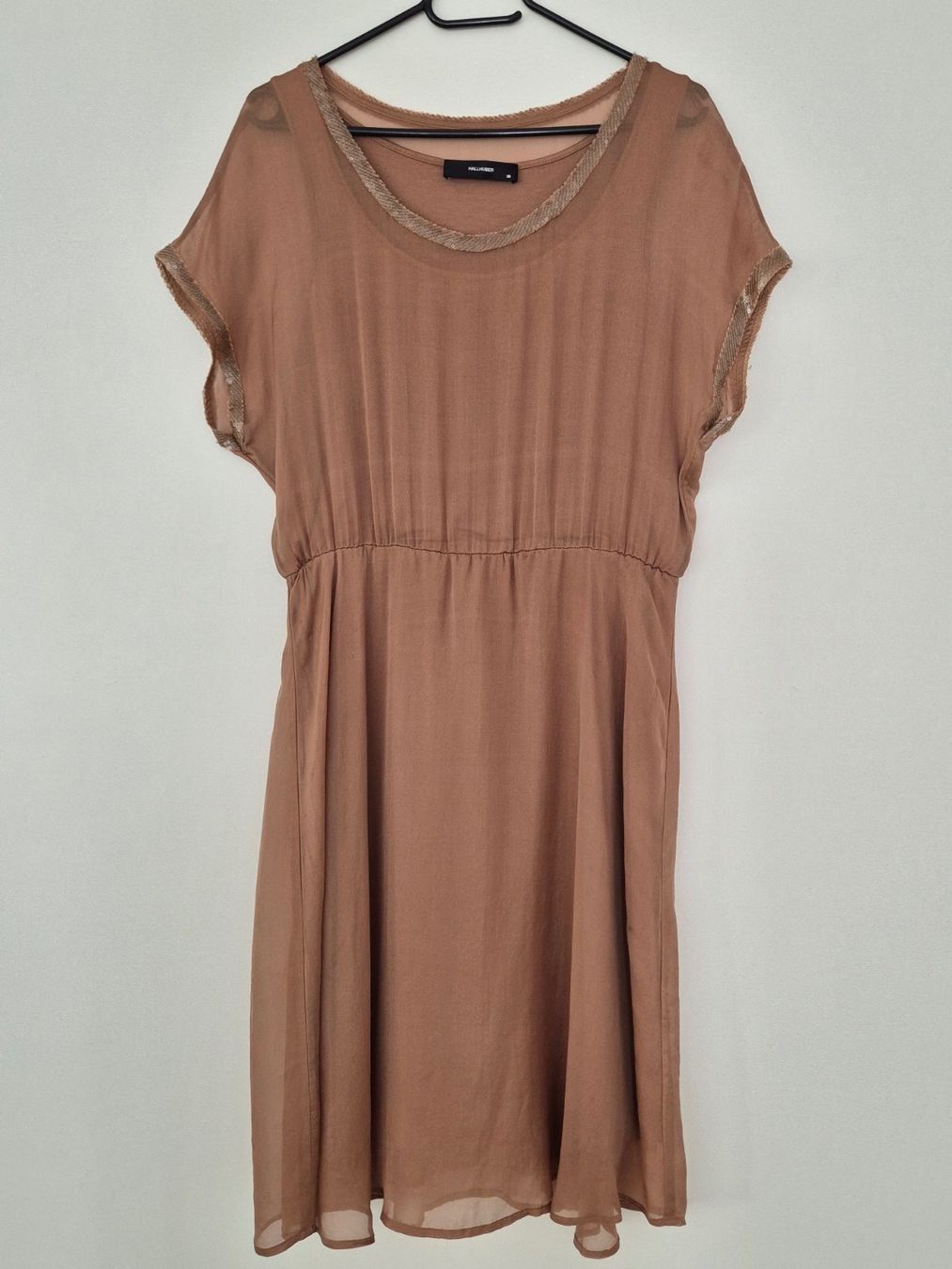 Hallhuber Vestiti: Hallhuber Seidenkleid, Gr. 38 – Nuovo (secondo la descrizione) da Triesen venduto da atos87