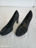 Schwarze Wildleder Pumps Grösse 40, elegant für den Sommer!
