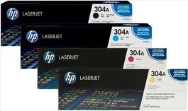 HP CC530A + CC531A + CC532A + CC533A Toner, 304A, Top Preis