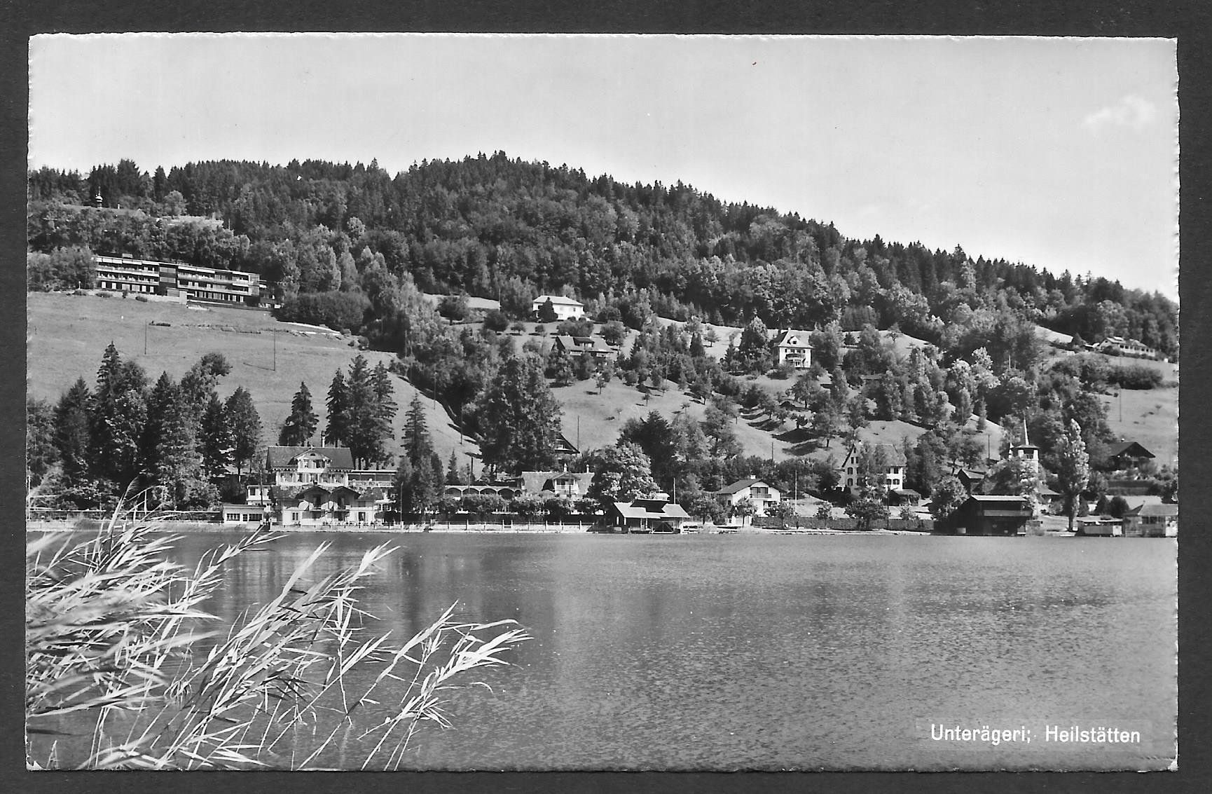 Cartoline postali: Unterägeri Heilstätten – Usato da Olten venduto da clotaldi