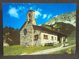 Malbun, Friedenskapelle mit Ochsenkopf (FL)