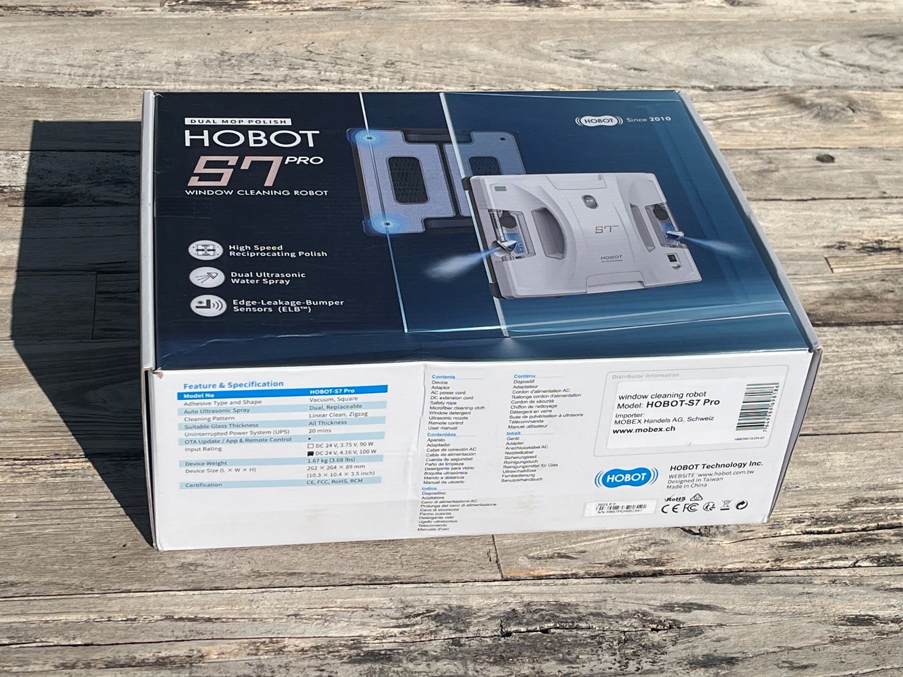 Hobot Altro per la casa: Fensterputzroboter S-7 Pro Neu – Nuovo e nell'imballaggio originale da Muttenz venduto da Nigmoo