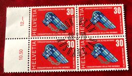 4 er Block Nr.478 mit Stempel Bern