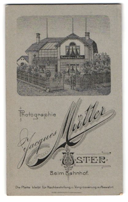 Fotografie & Manifesti: Fotografie Jacques Müller, Uster, Beim  – Usato da Berlin venduto da bartko-reher
