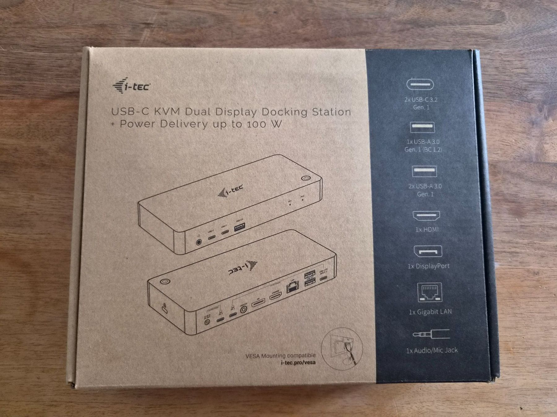 I-tec Docking station: i-tec C31DUALKVMDOCKPD KVM Docking Station – D'occasion à Fribourg par PhotoStudio1