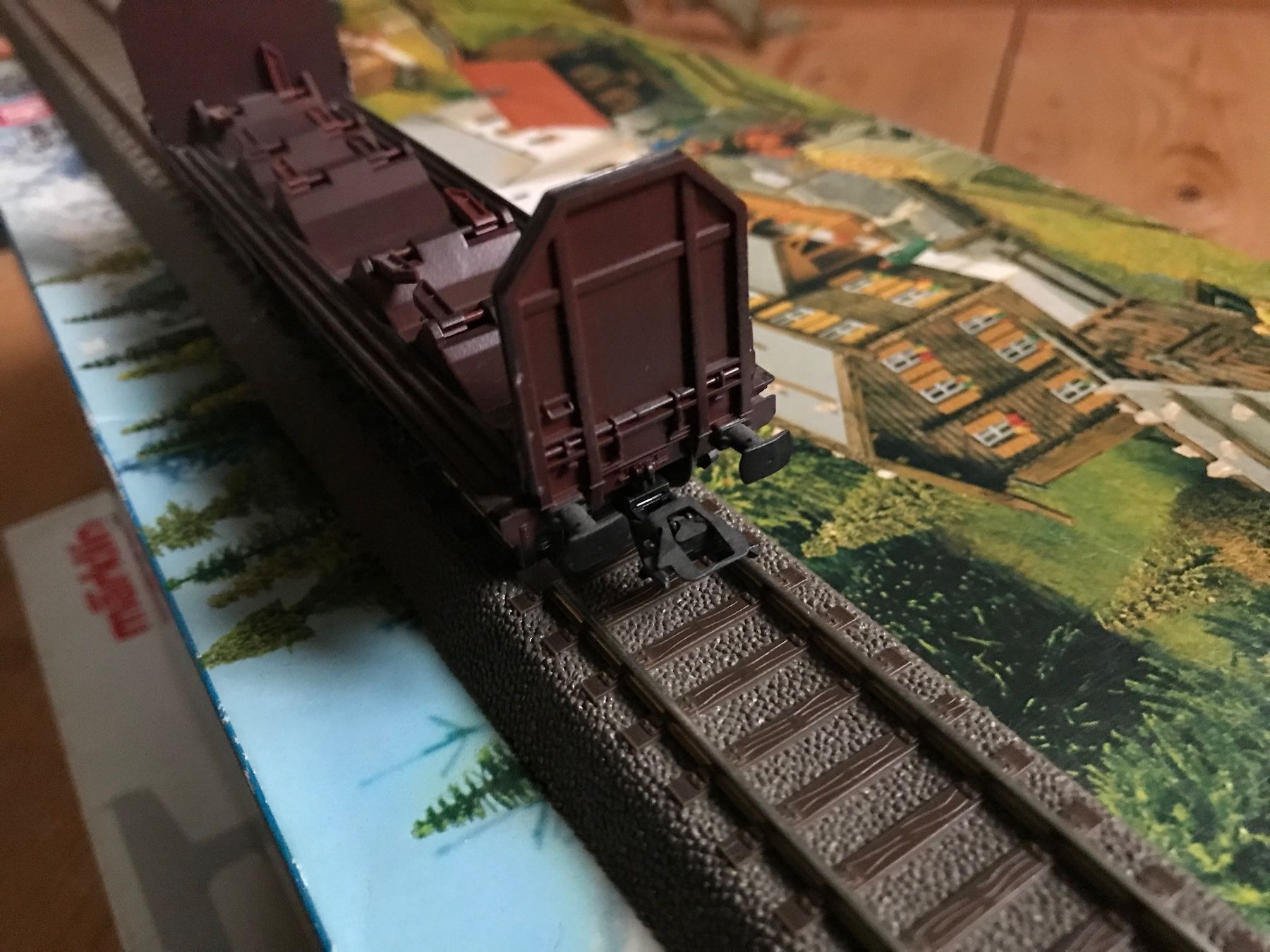 Märklin Modellini di ferrovie: märklin teleskophaubenwagen – Usato da Liestal venduto da ozo2005 7