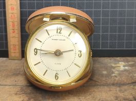 Wunderschöner  alter Reisewcker  Nr 54 Phinney-Walker Alarm
