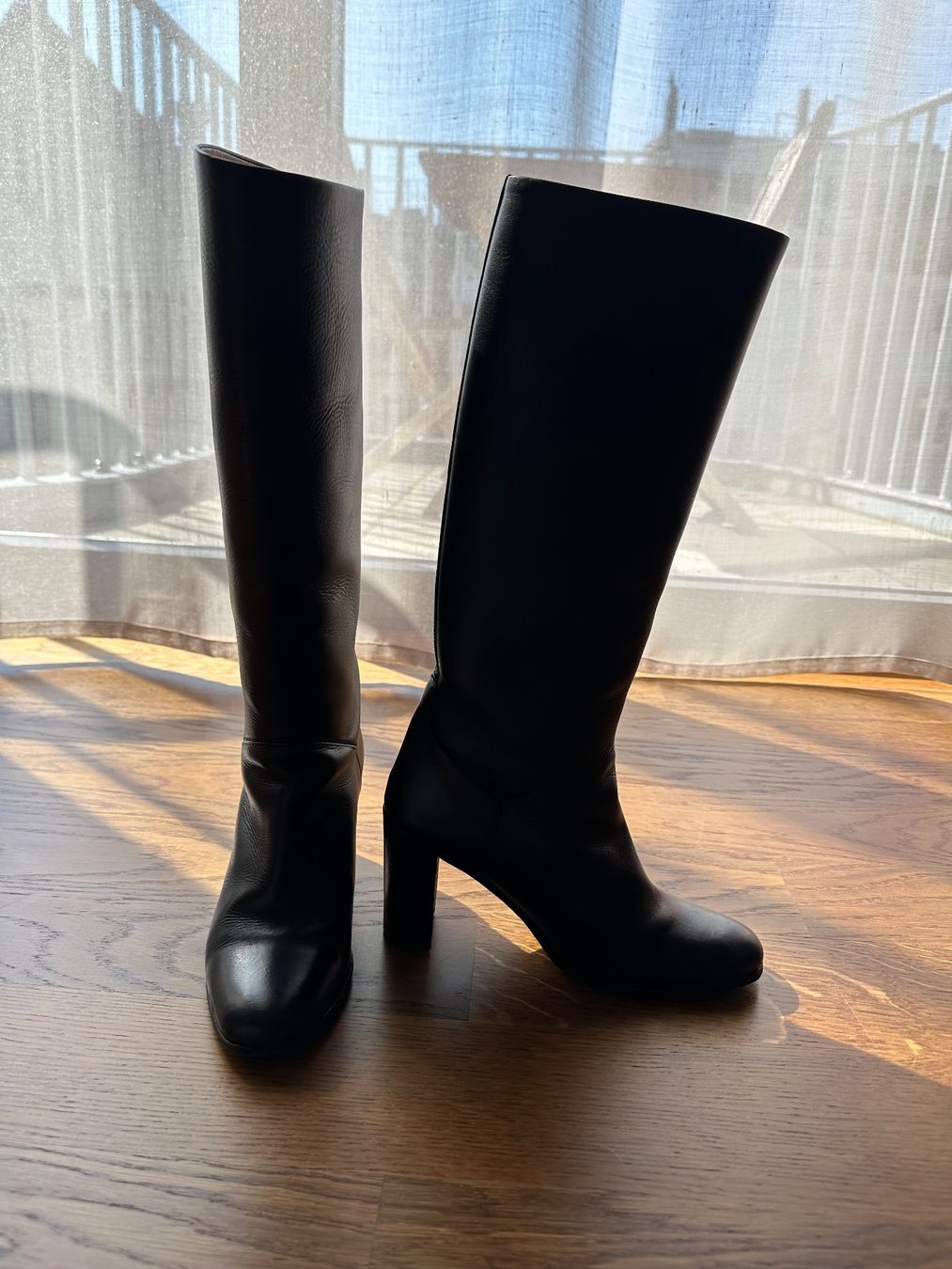 Hermès Damenschuhe: Hermes Knee-Boots, Block Heel, Size 36 – Gebraucht aus Zürich von anyka 2