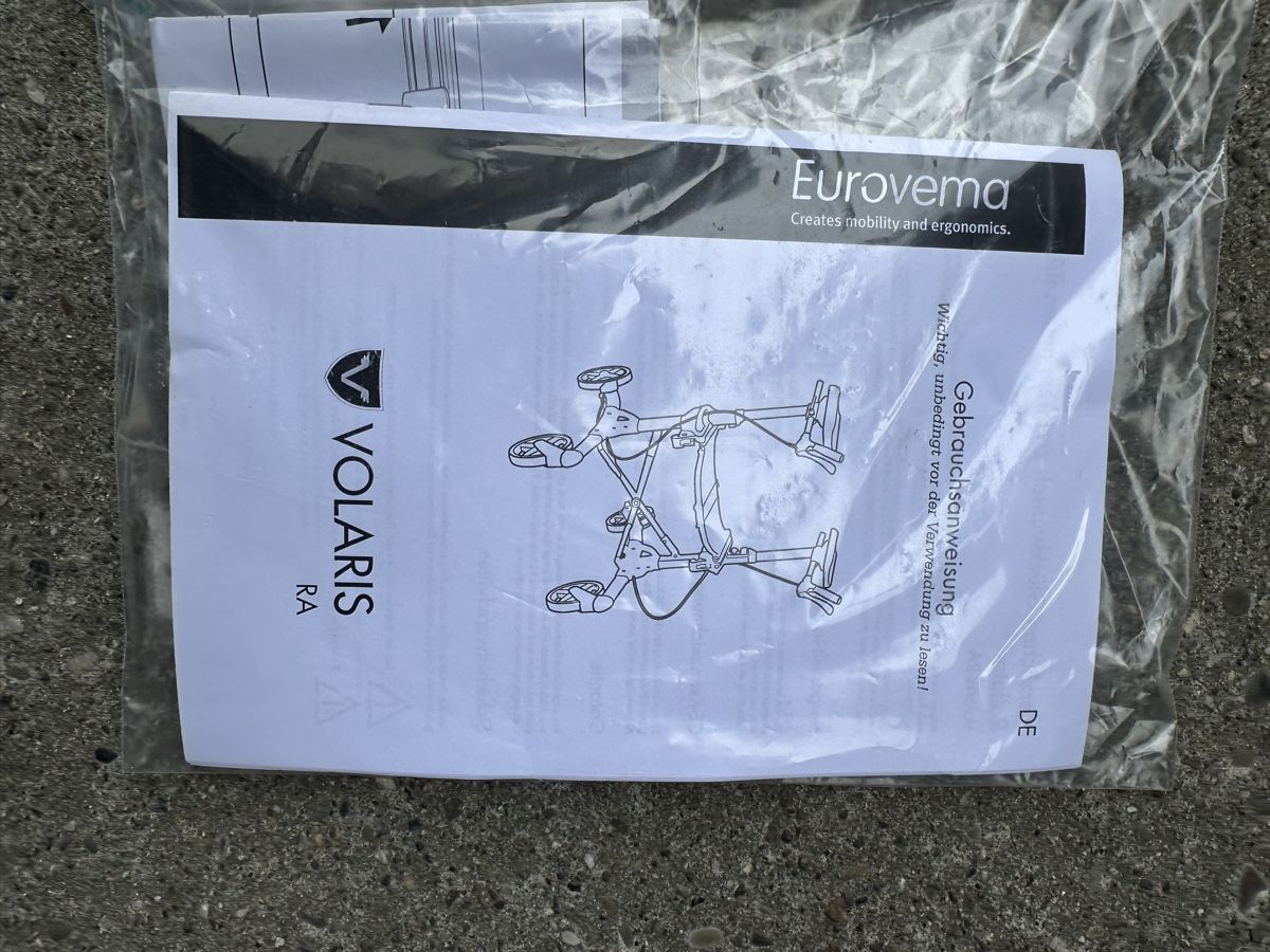 Ausili per la deambulazione: Rollator mit unterarmauflagen Volaris . – Nuovo e nell'imballaggio originale da Bützberg venduto da Chisco 3
