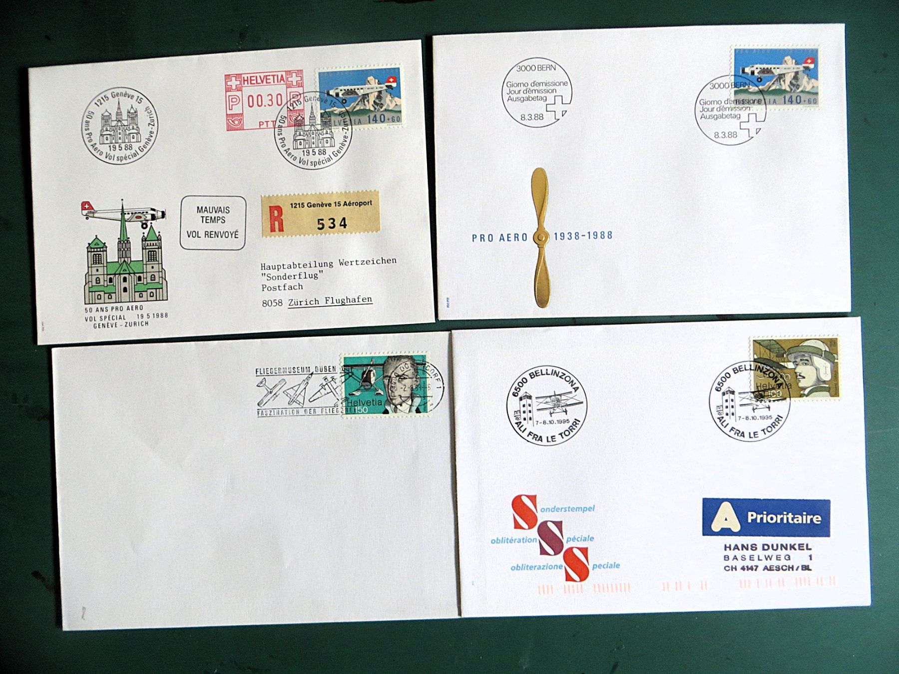 Enveloppes & pochettes d'envoi: Briefmarken FDC – D'occasion à Zwingen par Hemafa 2