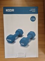 KOOR Kurzhanteln 2x 4kg neuwertig