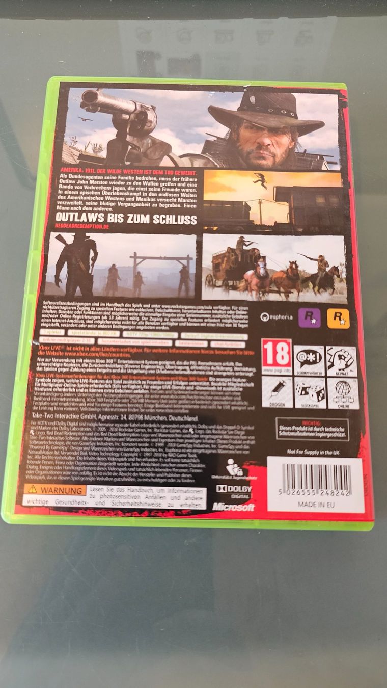 Giochi: Red Dead Redemption Xbox 360 Game - Top Zustand! – Usato da Koppigen venduto da Kellerfundsachen 2