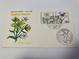 Blumen FDC 1980