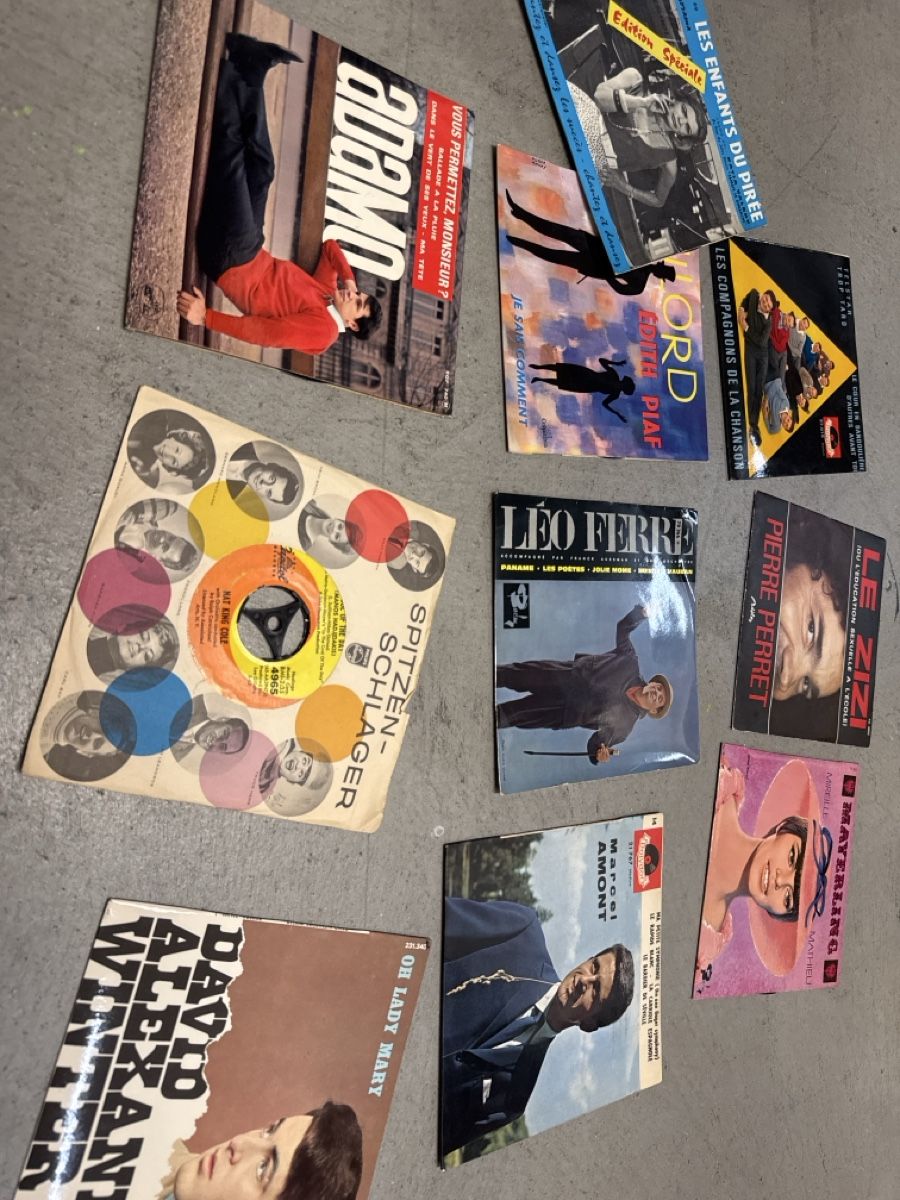 Dischi in vinile: 10 kleine Schlager Schallplatten – Usato da Basel venduto da par_88bb 1