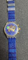 1993 Vintage Swatch "Diamonds" GN706  tolle Day und Date Fun