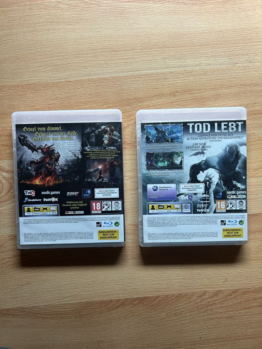 Sony Spiele: Darksiders 1 & 2 PS3 Games – Gebraucht aus Schötz von lor_z95g 2