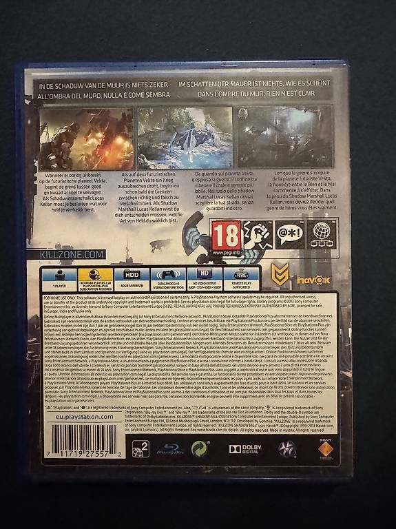 Jeux: Killzone Shadow Fall Ps4 / Ps5 Spiel – D'occasion à Gränichen par adr1an 1