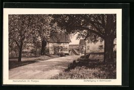 Bornhausen, Dorfeingang, Heimatschutz im