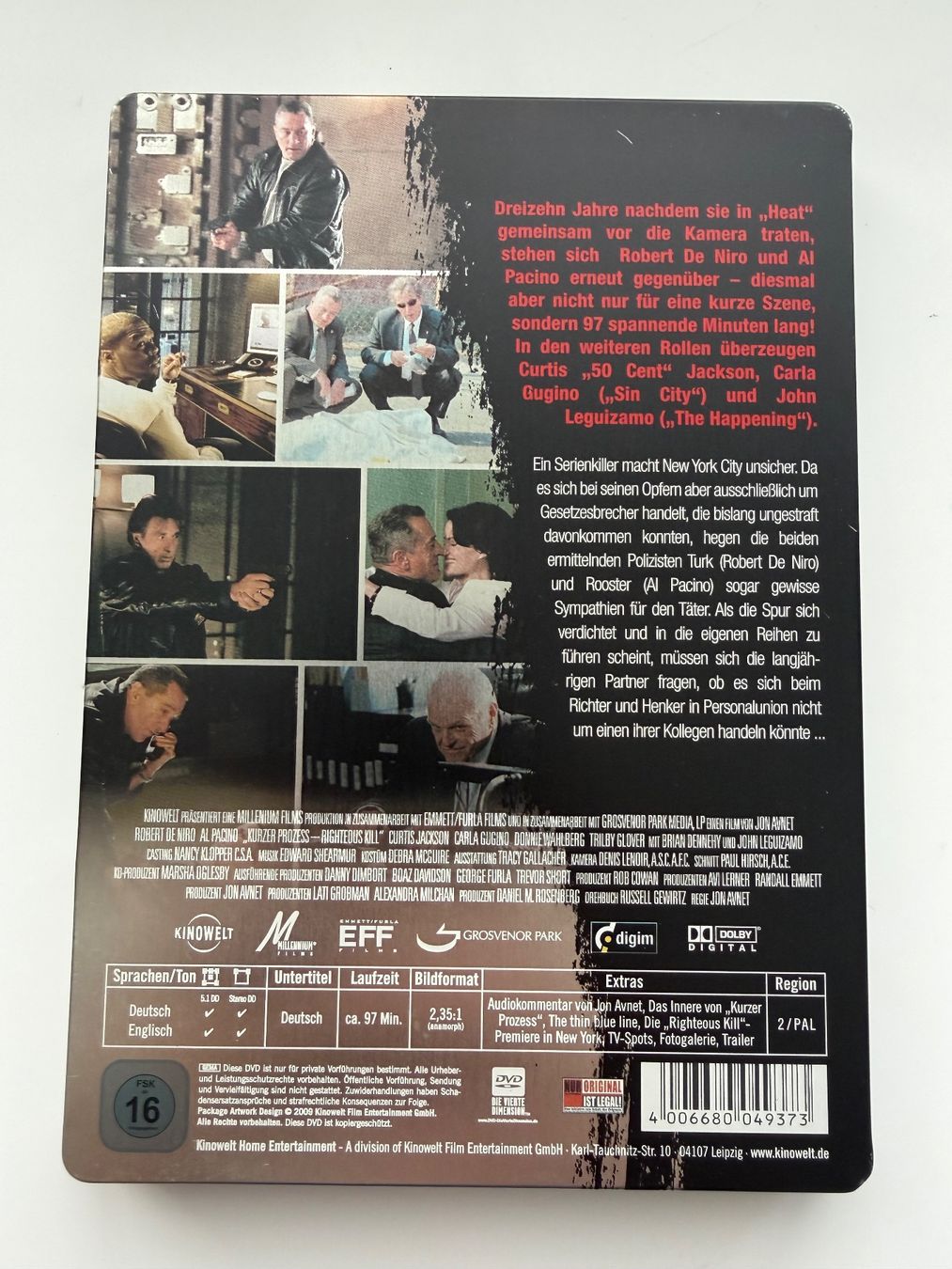 Tutti i DVDs: Kurzer Prozess - Steelbook Edition – Usato da Zürich venduto da Kue_Zuerich 1