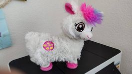 Tanzendes Lama mit Musik