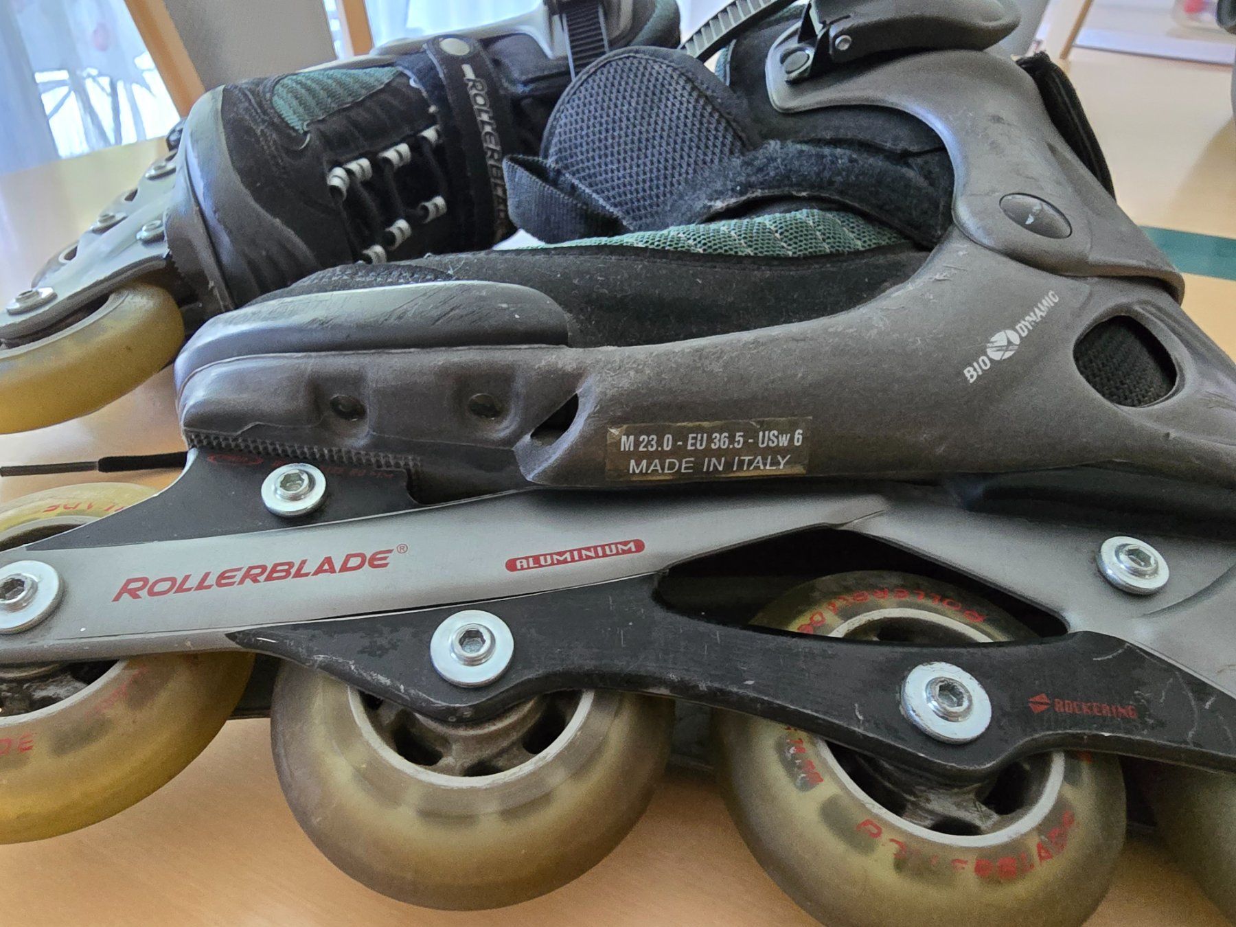 Pattini in linea & Pattini a rotelle: Rollerblade Kit Alpha Beta W Inline Skates Damen Gr. 36.5 – Usato da Brütten venduto da SwissKat 5