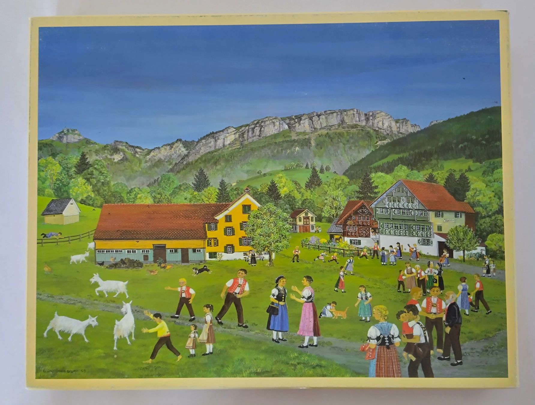 Penelope Puzzle: Penelope Junior Holzpuzzle "Appenzell" Lilly Langenegger – Usato da Bellach venduto da JingleJerry