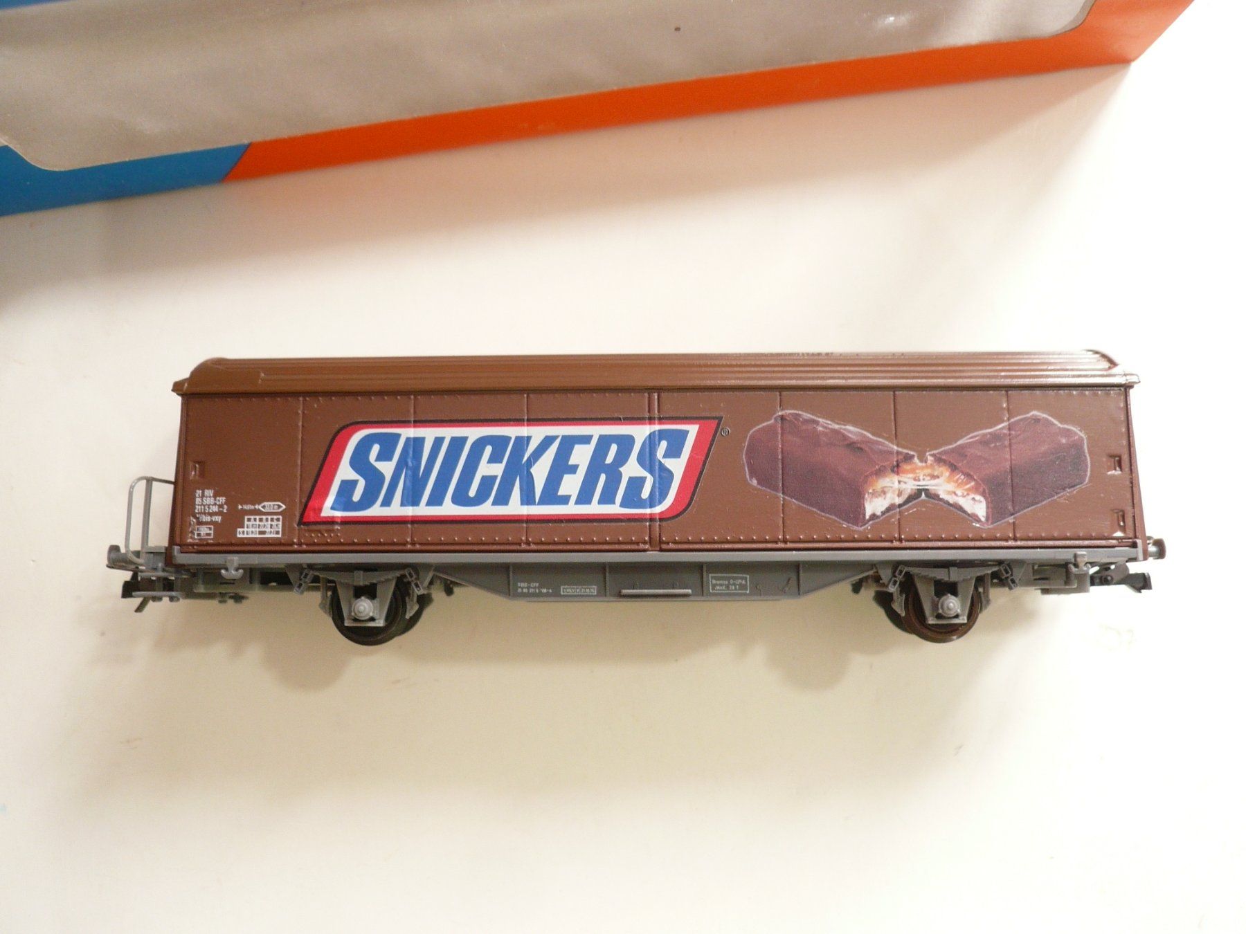 Roco Trains électriques: ROCO HBIS H0 AC  ""  SNICKERS  ""  EINMALIG MIT OVP – D'occasion à Pfaffnau par nolff 3